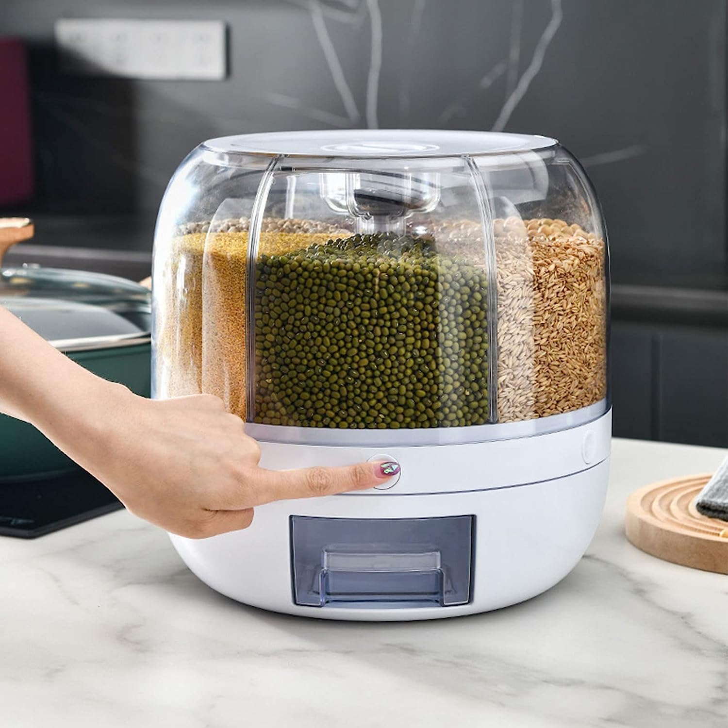Fixol Rotating Food Container
