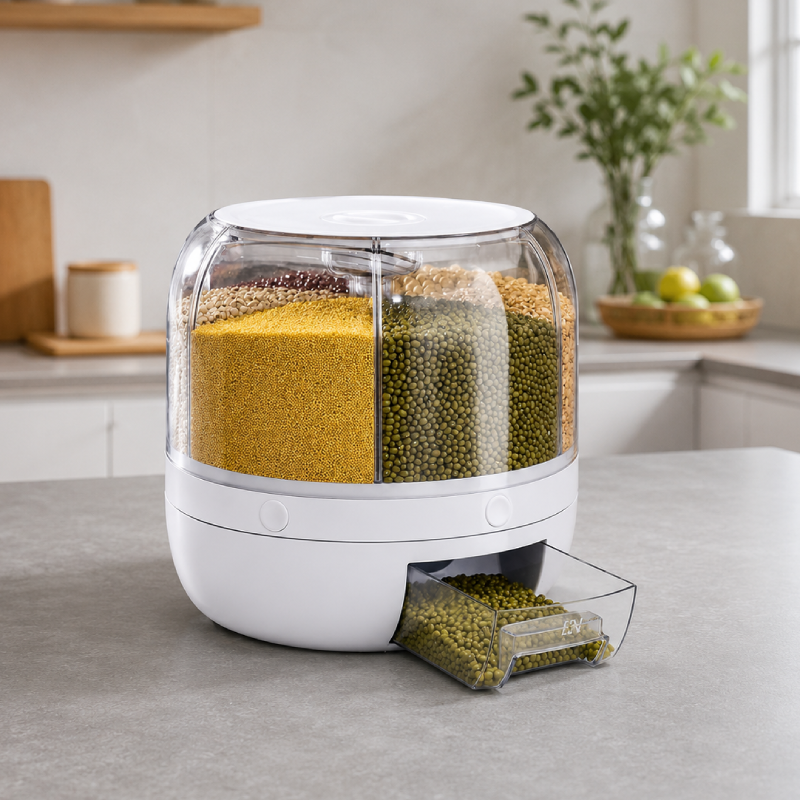 Fixol Rotating Food Container